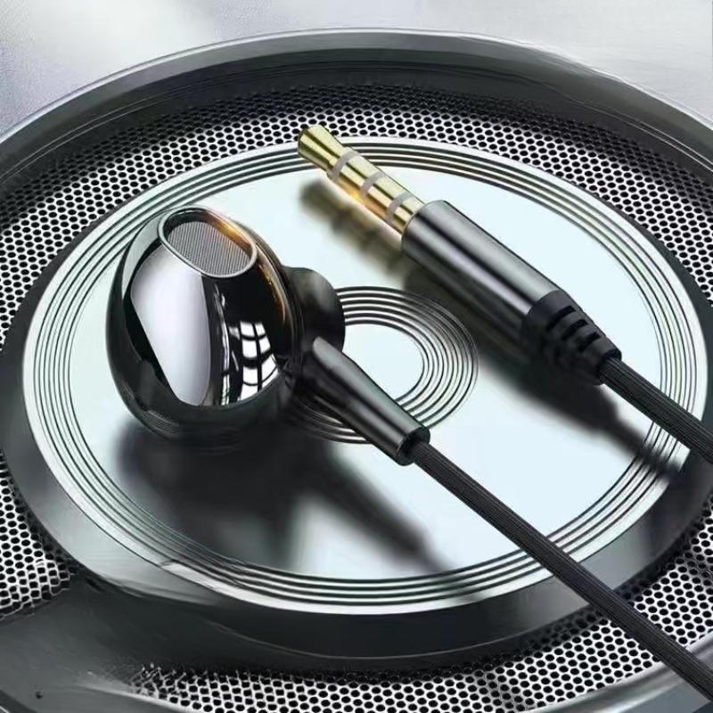 Product Introduction of Tai nghe trong tai có dây, chất liệu kim loại, âm thanh HD Nhét Tai Nghe Nhạc 0