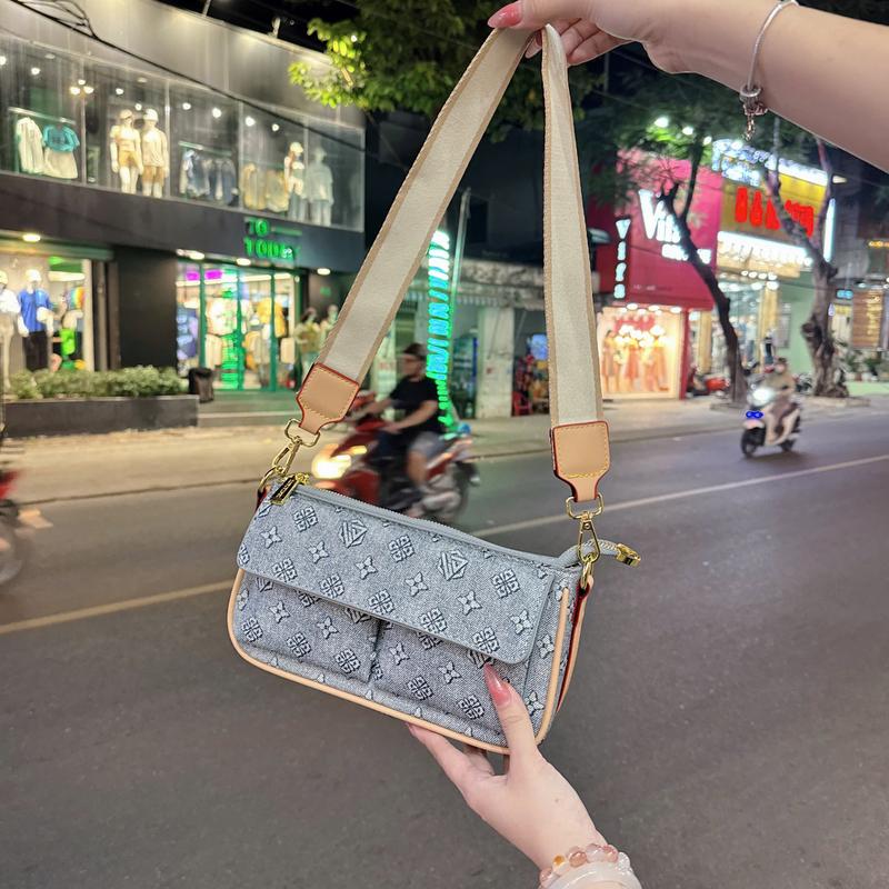 Túi Xách Nữ, 2 Túi Nhỏ, Chất Liệu Da, Dành Cho Nữ, Size 25 %1102&99045N_T #C70 Bag Đeo Vai 0