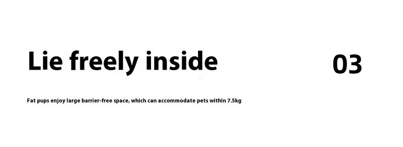 Product Introduction of Pet Backpack Outdoor Breathable Portable Cat Bag Large Capacity Handheld Dog Bag 7