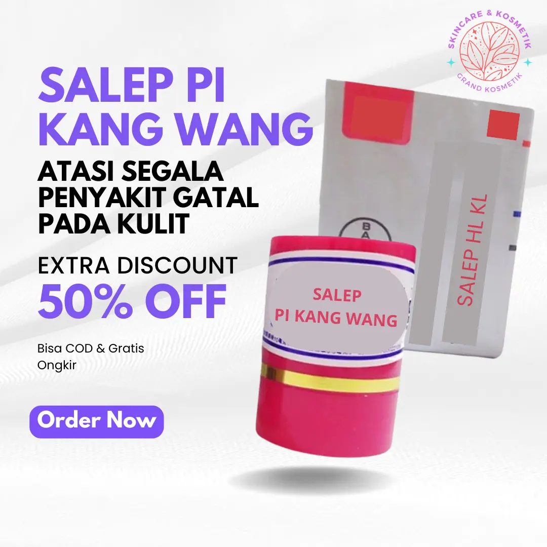 Salep Pi Kang Wang Original Bayer Saleb Gatal-Gatal 7gr - Perawatan, Treatment jerawat dan bekasnya