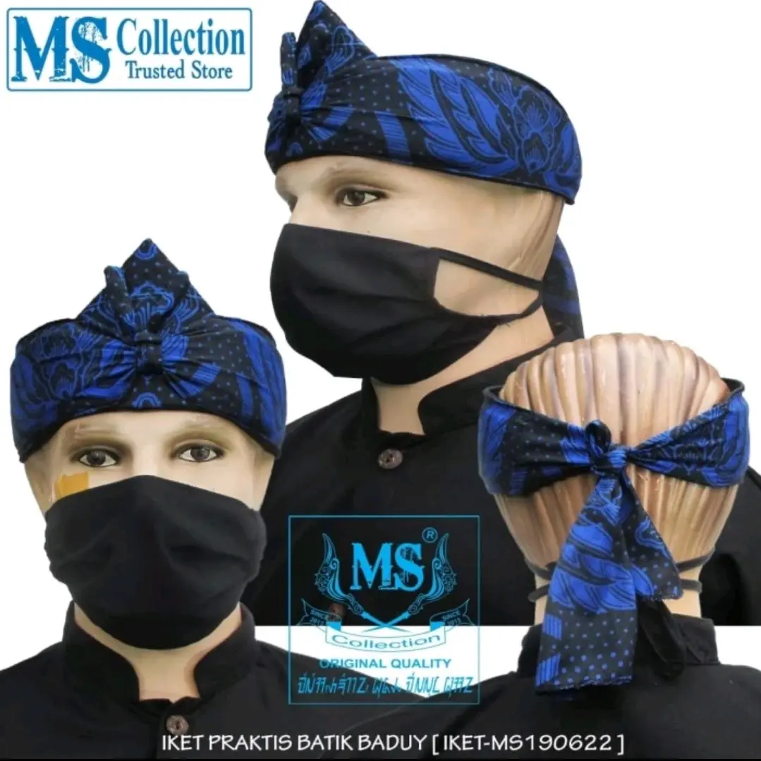 iket sunda motif batik baduy Dewasa