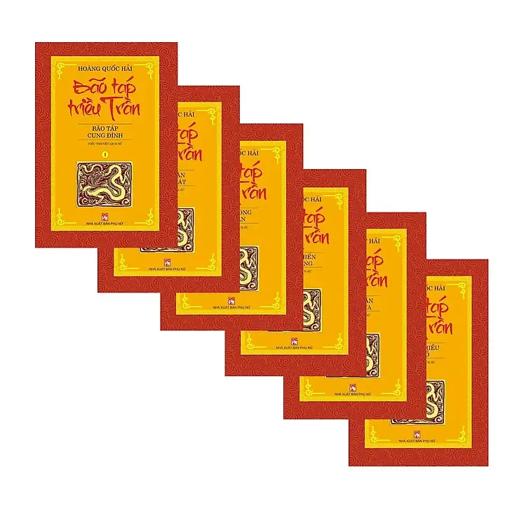 Sách -  Boxset Bão táp triều Trần - NXB Phụ nữ VN (Bộ 6 tập) 1