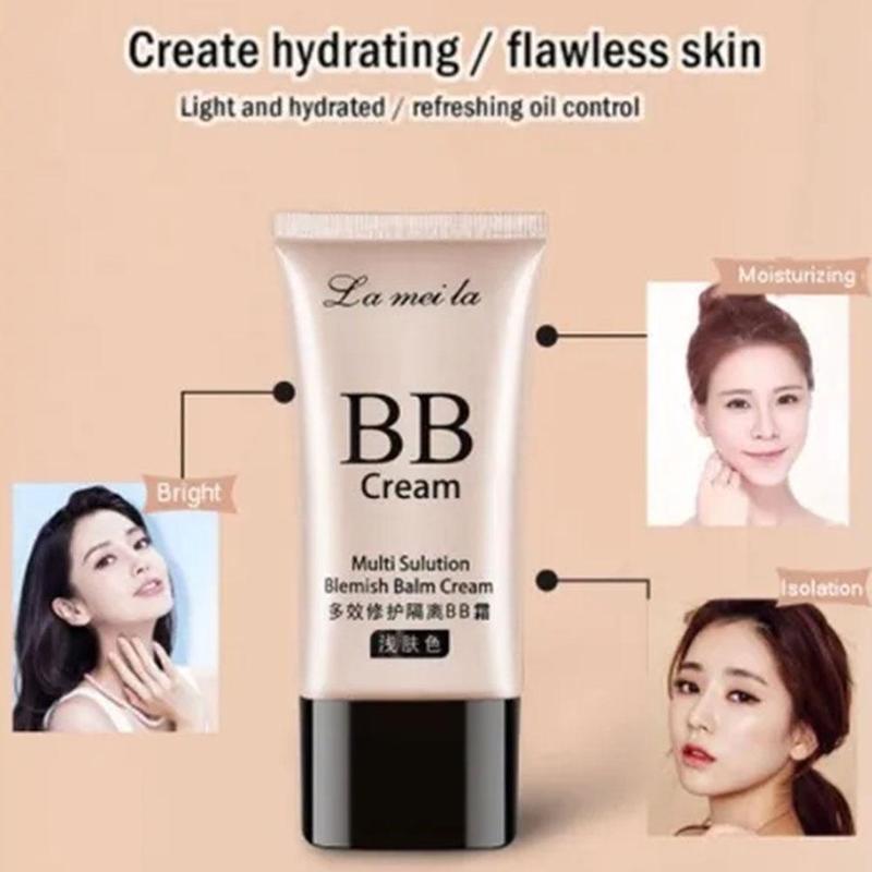 Kem BB, Kem Kem Nền Che Phủ Hoàn Toàn & Kem Che Khuyết Điểm, Kem Chỉnh Màu, Kem Kem Nền Dạng Lỏng Kiểm Soát Dầu, Lâu Trôi, Không Thấm Nước, Chống Mồ Hôi, Kem Che Khuyết Điểm, 50g 6
