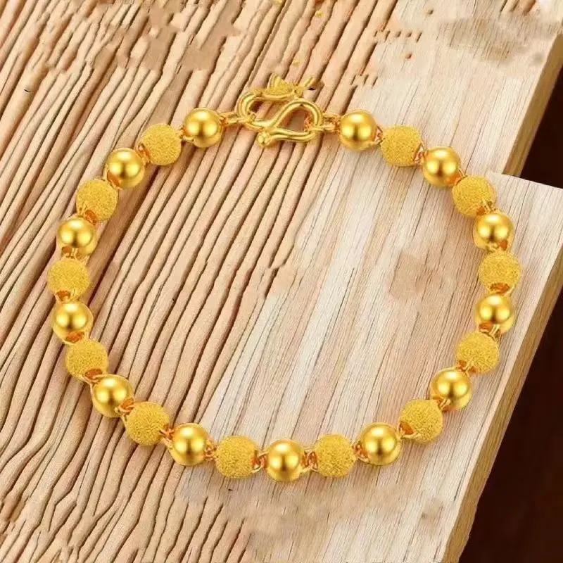 Gold Bracelet, Bringing Good Luck and Wealth Bracelet