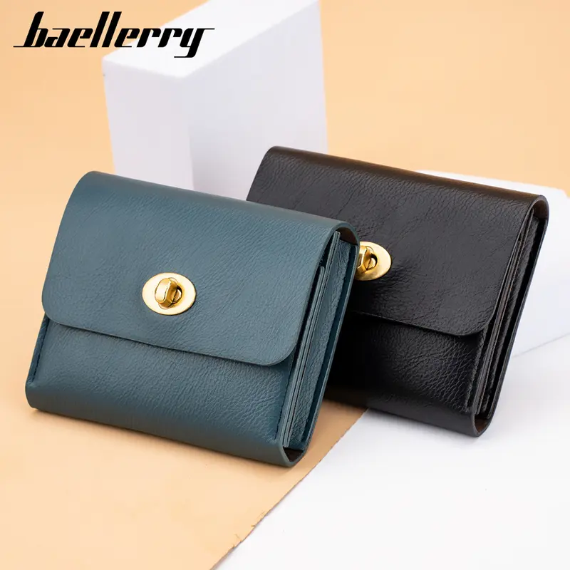 Dompet Kartu Koin Wanita Kulit PU BAELLERRY K8324 2