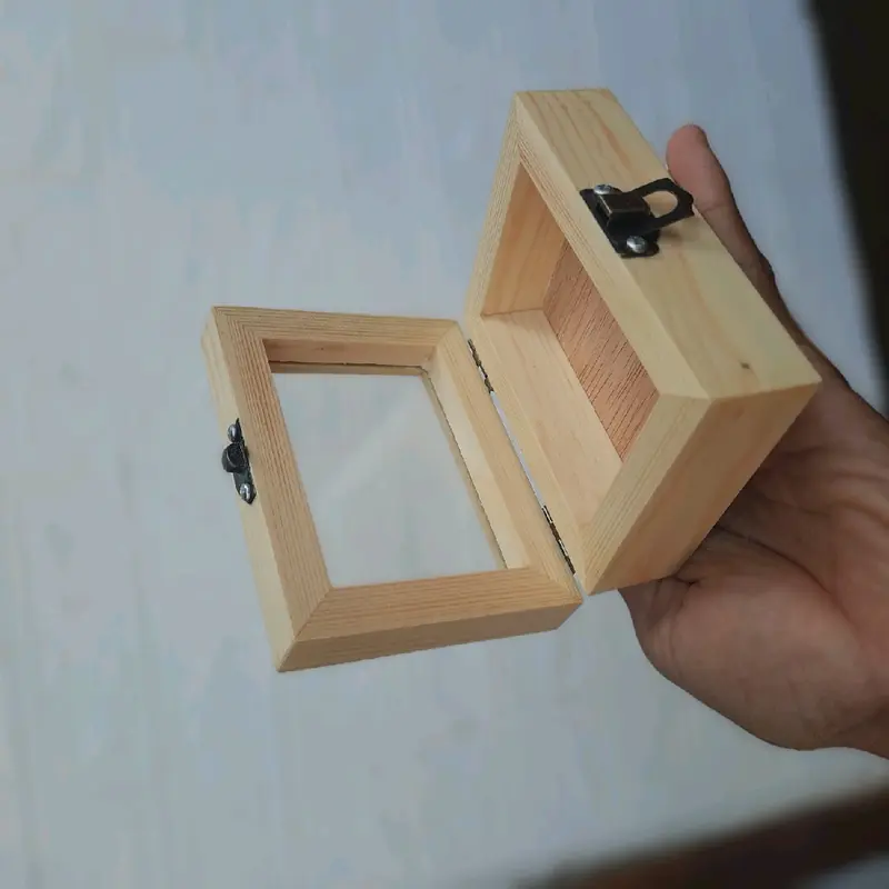 kotak kayu / kotak cincin / kotak perhiasan / kotak emas / kotak antam / kotak kayu rustic 1