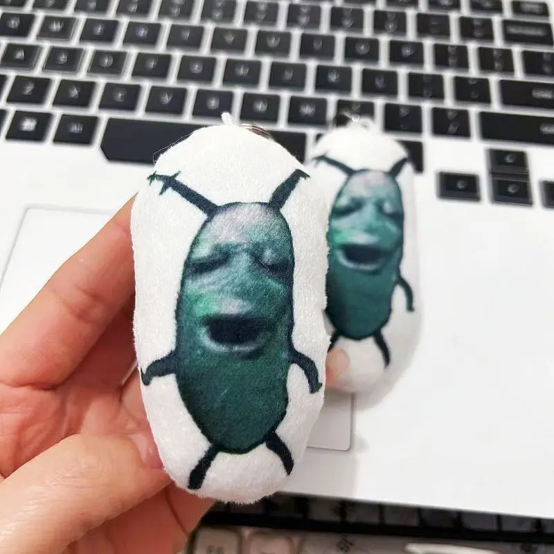 Mặt dây chuyền giọng nói của ông chủ khuôn mặt, Móc chìa khóa búp bê âm thanh nhấn, Thiết kế trừu tượng sinh vật nổi, Đồ dùng Nhỏ Đồ Trang Trí túi, Được bán bởi hơn 1200 người đặt hàng trong một tuần 1