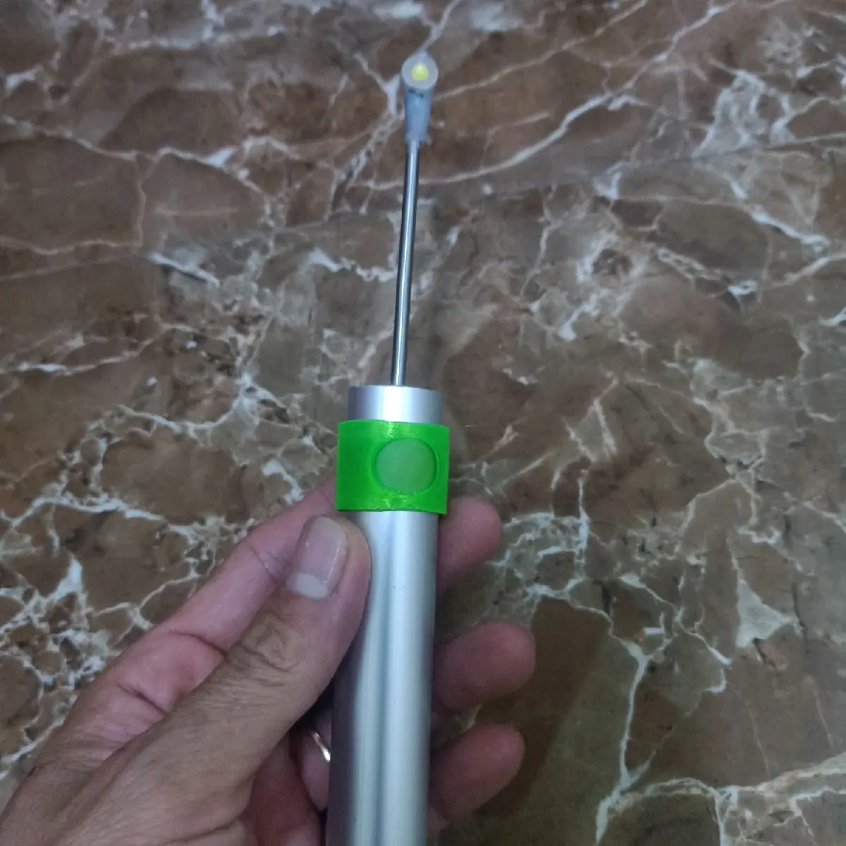Đèn soi cua gạch - đèn soi cua thịt - đèn v3 10cm - đèn ánh sáng trắng - đèn pin sạc