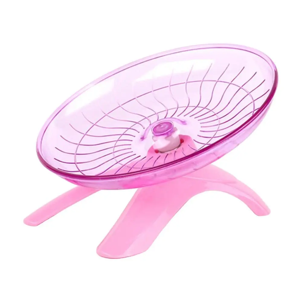 7 Inch Silent Roller Hamster Running Spinner Disc Exercise Sports Wheel Platform Gerbil Small Pet Toy Pets Supplies Activity Training