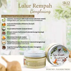 lulur rempah bengkoang sr12 Pemutihan