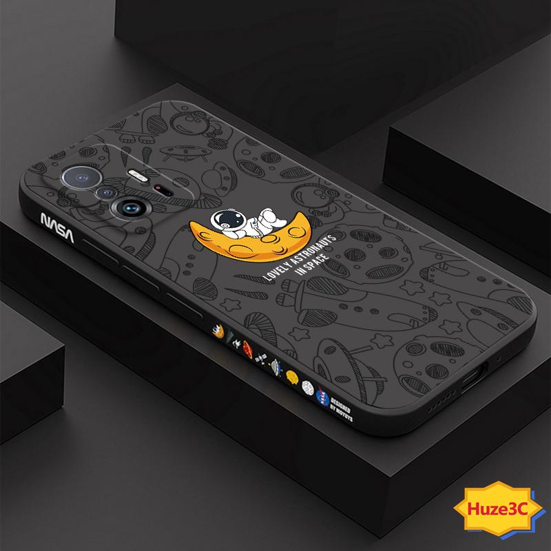  Ốp lưng For Xiaomi 11T Pro 11T,Vỏ silicon mềm Xiaomi 11T Pro 11T vỏ bảo vệ điện thoại Xiaomi 11T Pro 11T vỏ không gian vũ trụ Xiaomi 11T Pro 11T vỏ chống rơi tàu vũ trụ TKR 