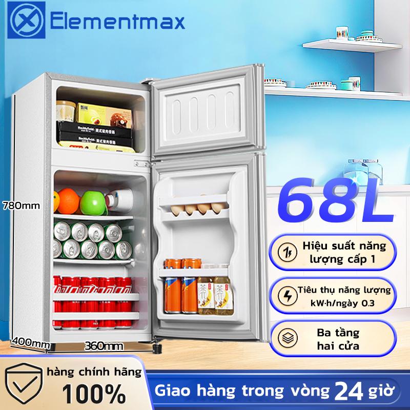  Tủ Lạnh Mini 2 Ngăn 68 Lít Nhập Khẩu Hiệu Vịt Nhỏ Siêu Tiết Kiệm Điện Nhanh Ngăn Lạnh Giữ Đồ Luôn Tươi Mới Siêu Nhỏ Gọn 