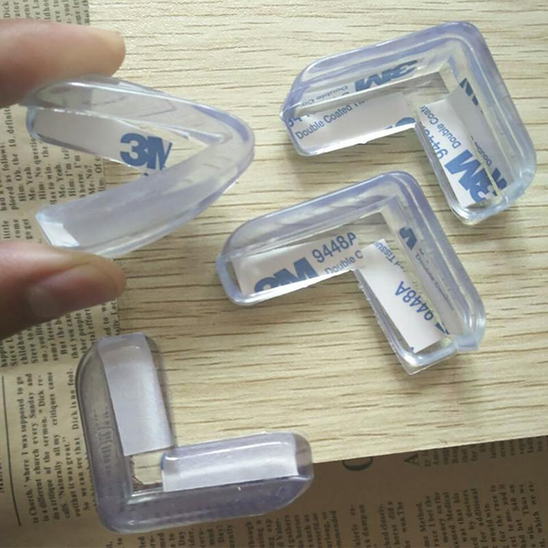 Combo 10 Miếng Bọc Góc Bàn Góc Nhọn Silicon Tránh Va Đập Cao Su