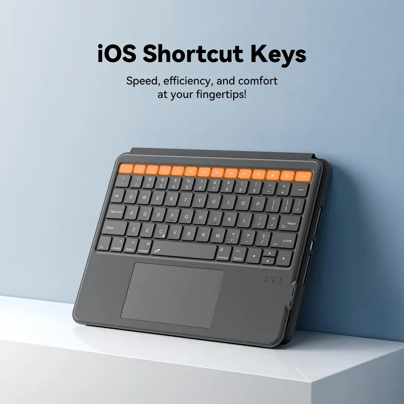 Portable Tablet Keyboards, Removable & Adjustable Bracket Tablet Protective Case, Tablet & Computer Accessories Compatible with iPad 10th Generation 8