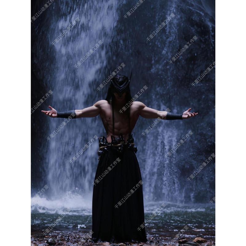 Trang Phục Cos, Anh Hùng Mới Lol, Phiên Bản Đen, Trang Phục Cosplay Yongen, Trang Phục Cos Liên Minh Huyền Thoại 1