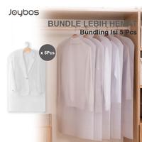 Gambar Joybos Bundle 5pcs Jas Cover Baju Gantungan Anti Air Anti Debu Pelindung Pakaian CB002 - 5pcs-NON ZIP 60*80 dari Joybosid Kota Bekasi 1 Tokopedia
