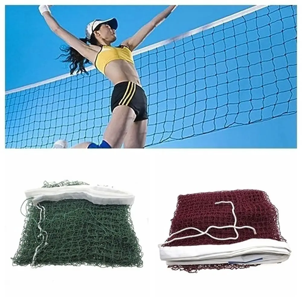 6.1mX0.76m Standard Training Mesh Volleyball Tennis Badminton Net Net Shuttlecock