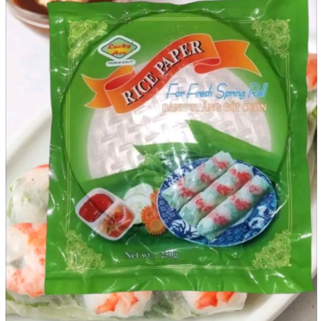 Lucky Ace rice paper for  Fresh Spring Roll 250g
