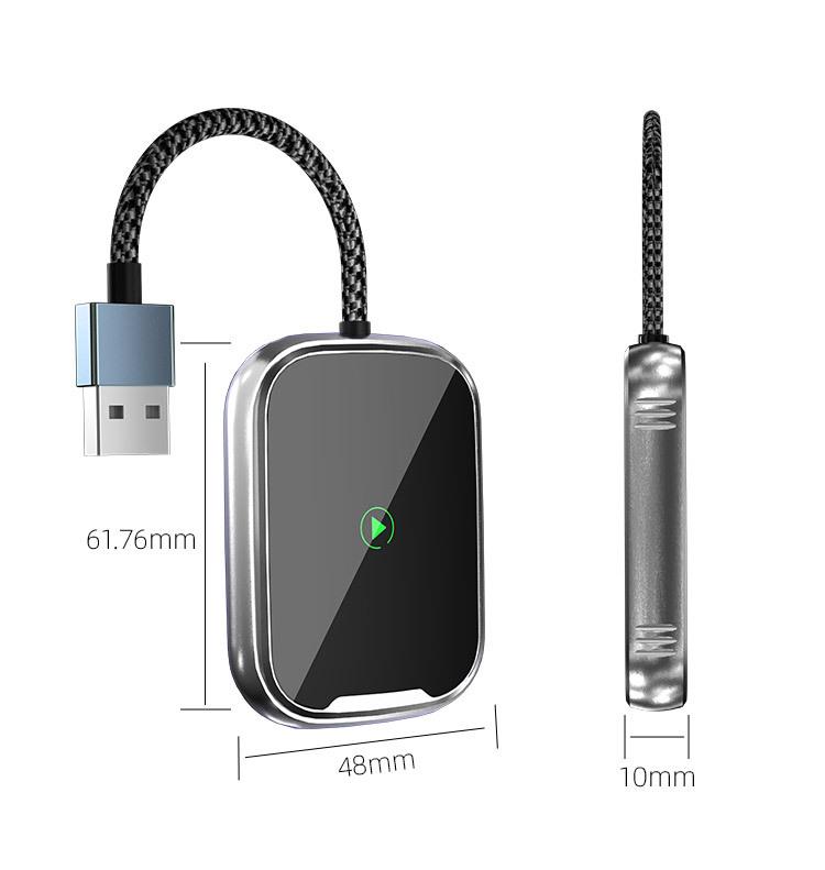 Product Introduction of Wired to Wireless CarPlay Box Wired Auto to Wireless Auto Android Two-in-One Car CarPlay 10