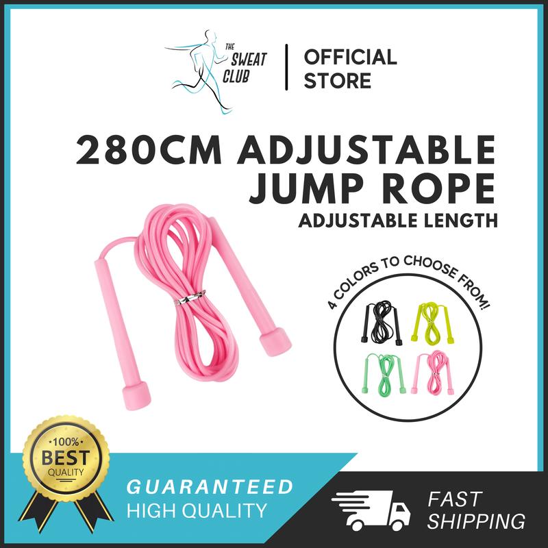 PVC Adjustable Jump Rope Jumping Rope Skipping Rope Skip Rop - TikTok ...