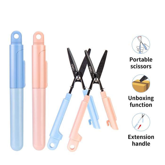 Gunting Mini Jual Gunting portabel DELI gunting kecil gunting mini gunting lipat ...