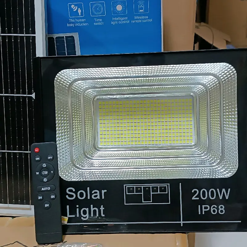 Đèn năng lượng mặt trời 200w-300wcao cấp tấm pin mono 35w 3