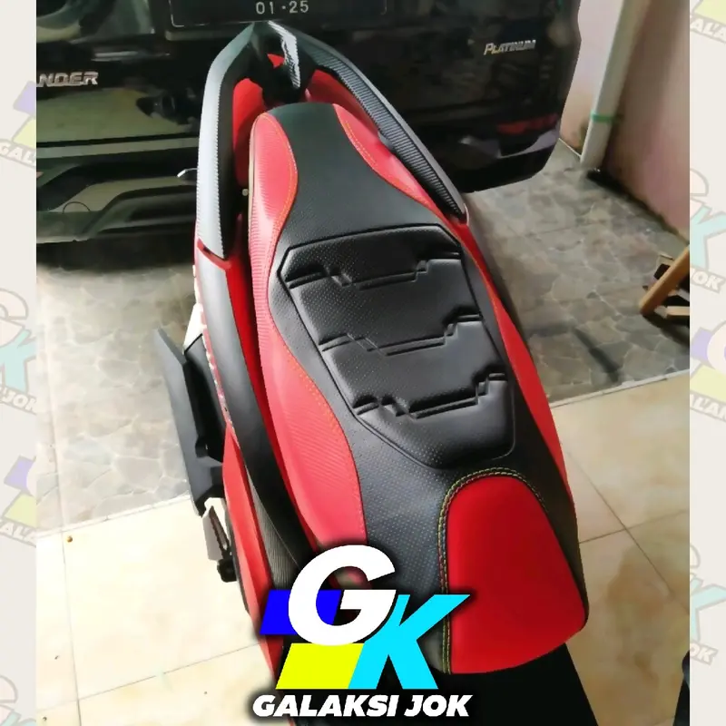 Kulit Jok Motor Matic Bebek [PEMASANGAN TUKANG JOK] Model Eropa Vario Nmax Pcx Scoopy Beat Adv 4