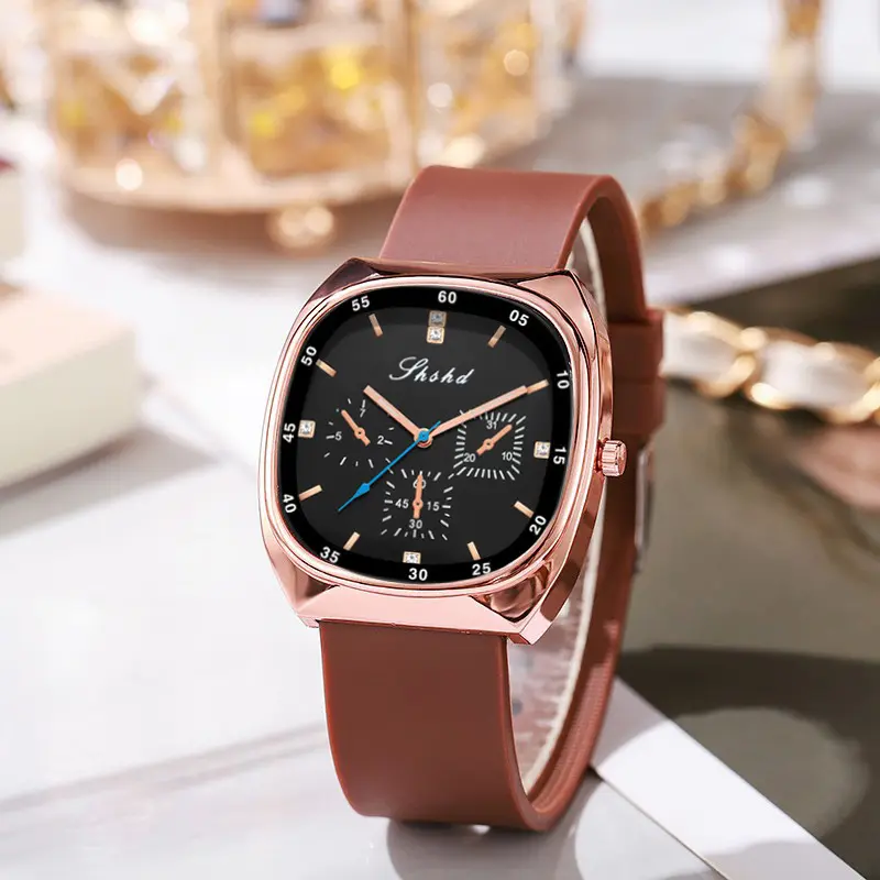 Hot selling internet celebrity college style watch for women, student party silicone high-value women's watch