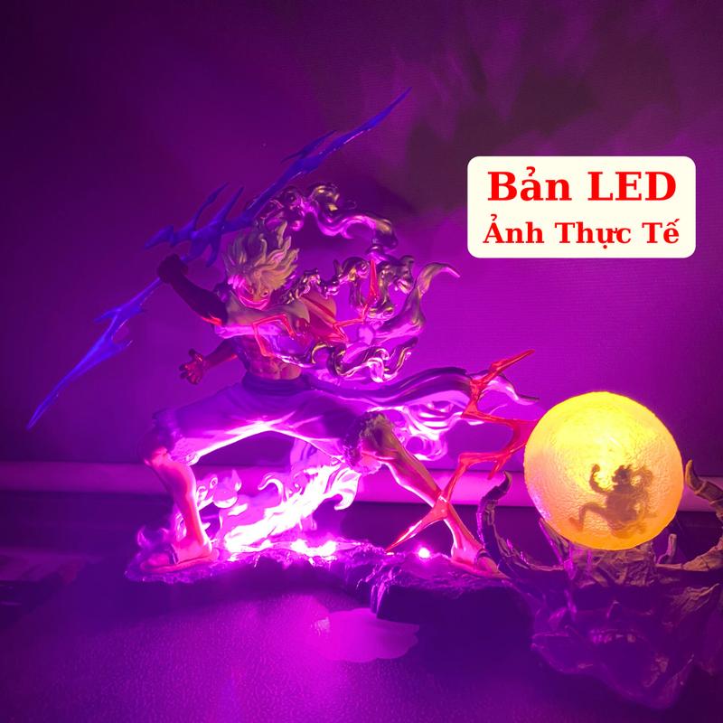 Mô Hình Luffy Gear 5 Có Đảo Quỷ 26Cm Mô hình One Piece Cao Cấp, Figure Mô Hình Anmie One Piece Luffy Vua Hải Tặc