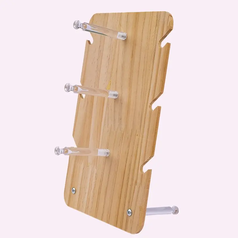 Khay Khung Kính Trưng Bày Lưu Trữ, Chân Đế Gỗ Chắc Chắn, Giá Trưng Bày Kính Râm, Giá Sắp Xếp Kính Mắt, Trưng Bày Kính Mắt Kính, Hiển Thị 4