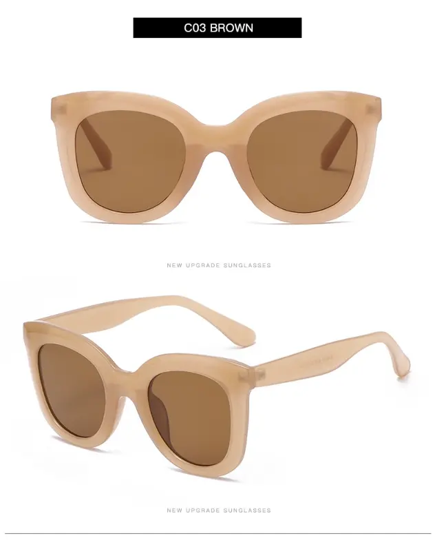 Product Introduction of 1/4set Vintage Women Cat Eye Sunglasses Luxury Brand Designer Trendy Sun Glasses Female Eyeglasses For Female Gafas De Sol UV400 8