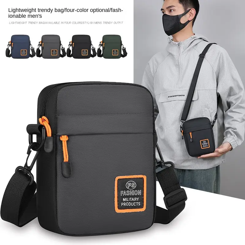 2025 New Large Capacity Men's Bag Casual Business Single Shoulder Crossbody Bag Business Commuter Fashion Men's Small Bag sling  bag messenger  bag