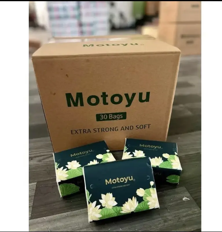 Thùng 30 gói khăn giấy đa năng Motoyu giấy ăn 3 lớp mềm mịn, siêu dai, tiện lợi, Không Chất Tẩy Trắng Giấy Vệ Sinh 1