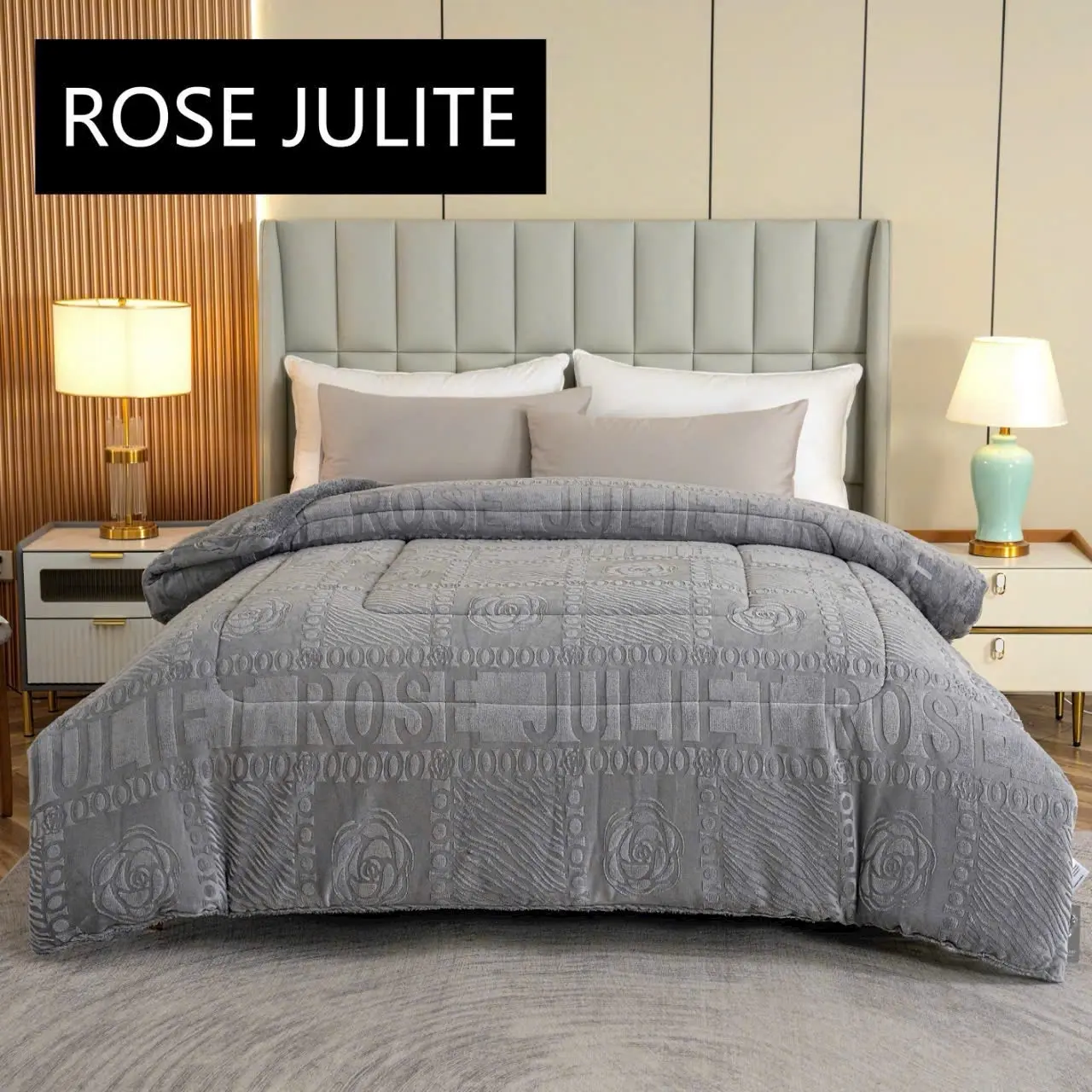 Chăn lông thỏ coco rose mẫu mới 2024 hot hit, 6 tone màu sang chảnh bắt mắt