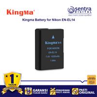 Gambar Kingma Battery for Nikon EN-EL14 ( D3500, D5200, D5300, D5500, D5600 ) dari Sentra Digital Kota Surabaya 2 Tokopedia