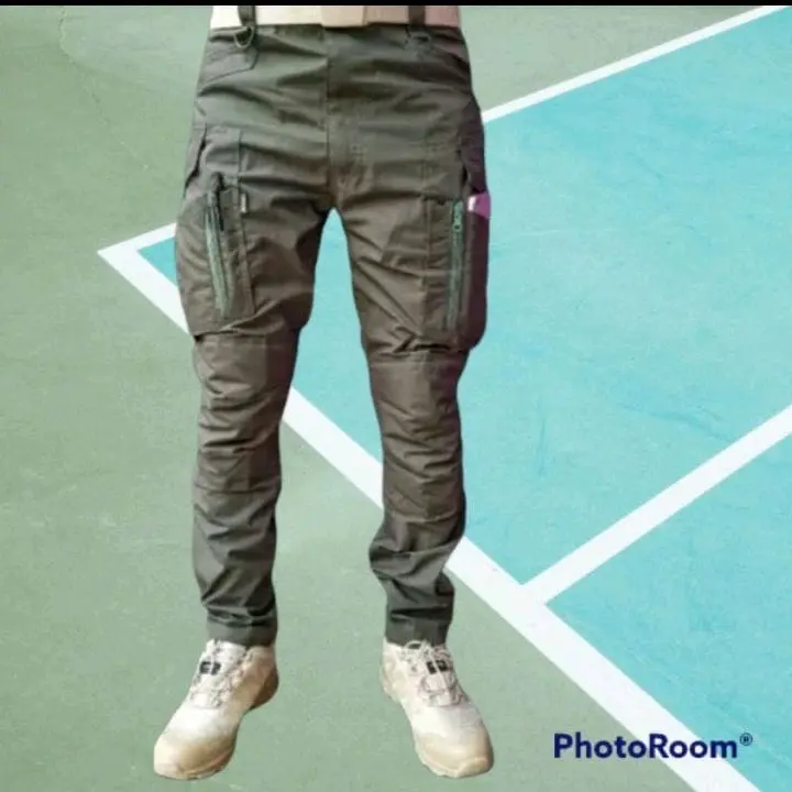 celana tactical cargo wtac panjang celana lapangan celana pdl celana pria celana gunung Low Waist Outdoor Cowok 7