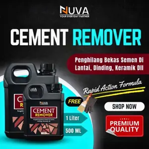 NUVA - CEMENT REMOVER Pembersih Noda Semen Lantai & Dinding