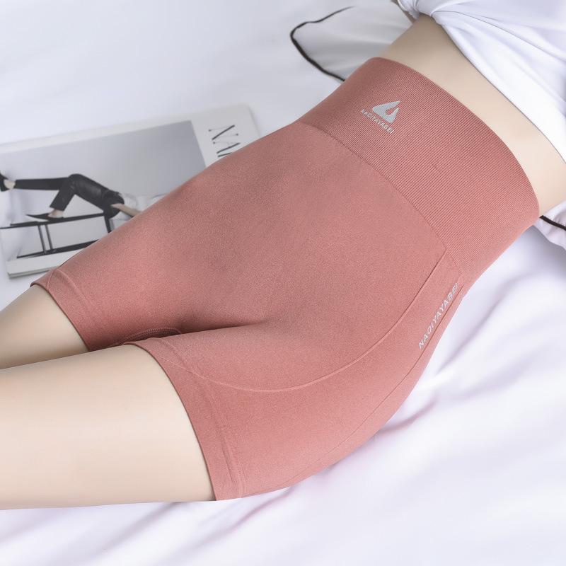 Product Introduction of PHMALL Women's Sports High Waist Running Sports Shorts Skinny Stretchy Fitness Yoga Shorts Cycling Shorts Breathable Sports for Women Black Color 7
