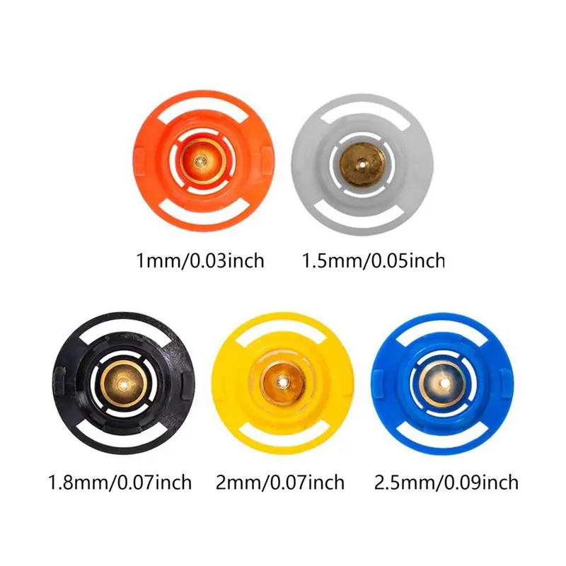 Vòi phun sơn Điện Phụ kiện thay thế kim loại, 5x, Lắp đặt dễ dàng, Thích hợp cho đồ nội thất tủ, ghế trong vườn và nội thất gia đình 2