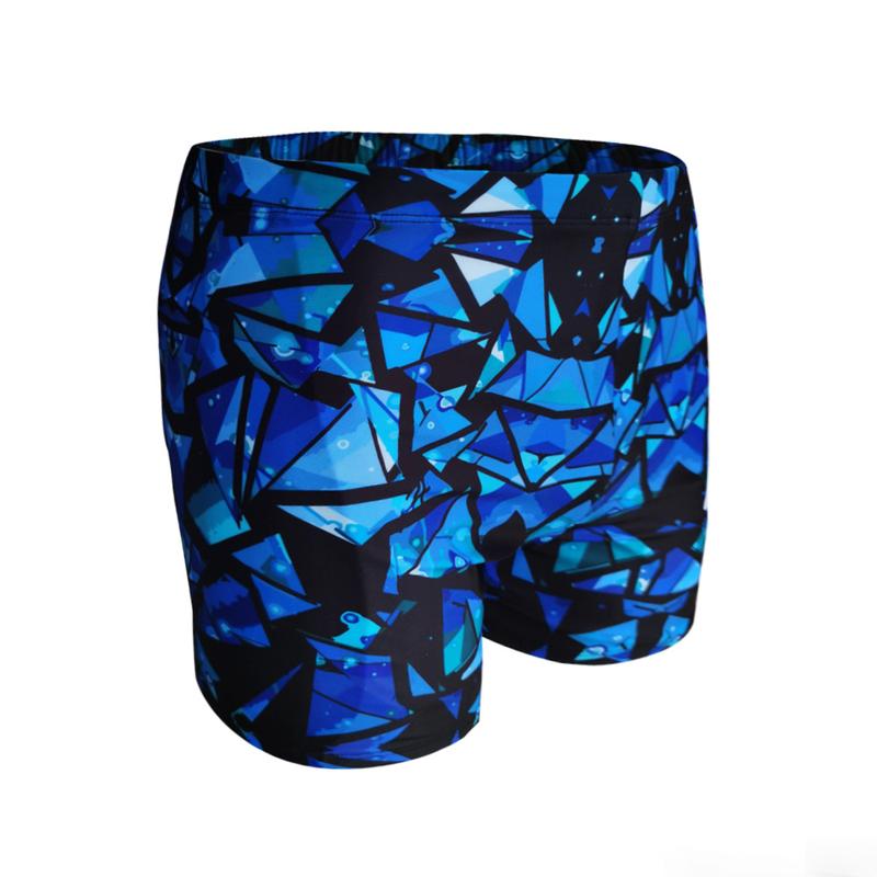 Product Introduction of Adult Men's Swimming Trunks Fashionable Printed Boxers plus-Sized plus Size Quick-Drying Swimming Equipment Hot Spring Swimming Trunks 6