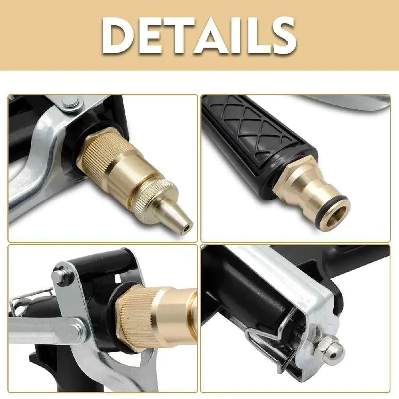 Vòi Phun Xịt Rửa Xe Chuyên Nghiệp Tăng Áp Lực Nước 300% 206236-2 đầu sấp ( nôi nhanh ) [SKM] 1