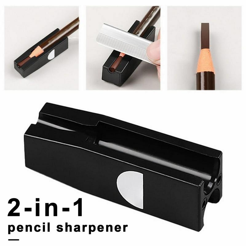[TU]Line Eyebrow Pencil Sharpener Aid for Beginner Auxiliary - TikTok ...