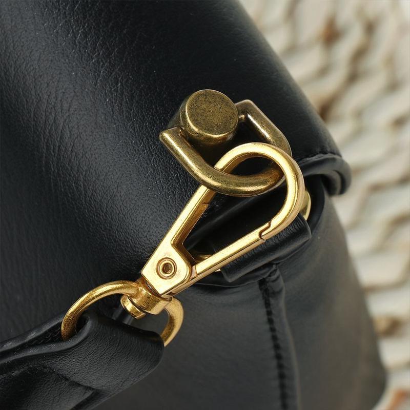 Product Introduction of DIY Metal Bag Rivet Nail Buckle D Ring Tong Snap Metal Bag Rivet Nail Handbag Belt Hanger Hardware Accessorie Handbag Belt Briefcase 11