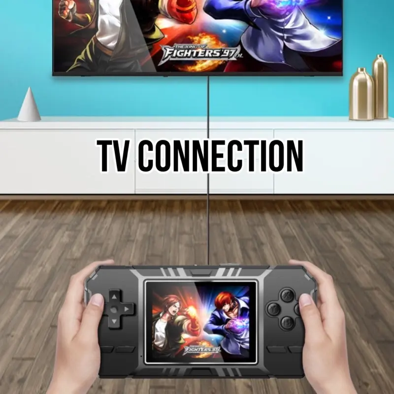 Máy Chơi Game Video Cổ Điển S8, Cầm Tay, 520 Trò Chơi, Có Ga Lăng Nhẹ 4