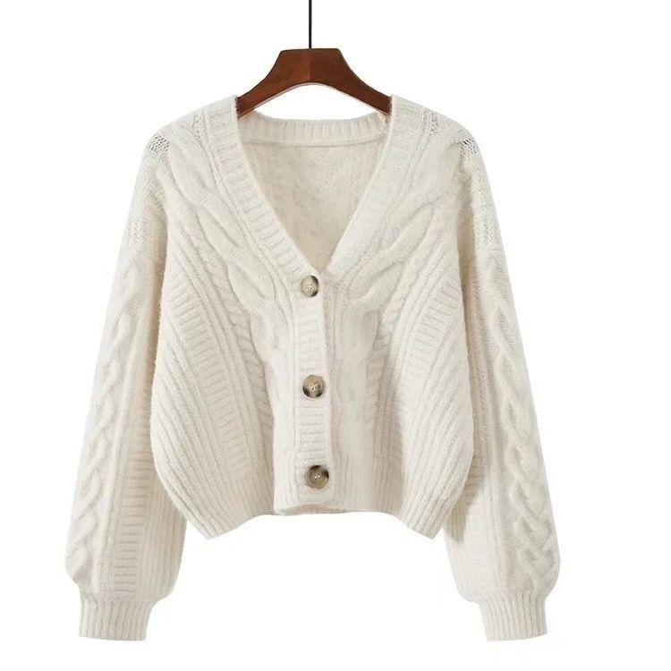 Product Introduction of Áo Cardigan Dệt Kim, Cổ Chữ V, Phong Cách Cổ Điển Bó Sát, Áo Len Ngắn Cho Nữ, Dáng Rộng Vừa Vặn, Mỏng, Thích Hợp Cho Mùa Xuân Và Mùa Thu, Phù Hợp Với Phong Cách Phương Tây 4