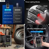 Gambar Rojo Fox Portable Car Air Pump / Multifungsi 4000mAh Powerbank / Pompa Ban Mobil Motor Electric / Tire Inflator RF-AP10HH /  LED Display | USB Inflator Pompa Ban Sepeda Angin - Electric RF-AP10HH dari Rojo Fox Partner Kota Administrasi Jakarta Timur 4 Tokopedia