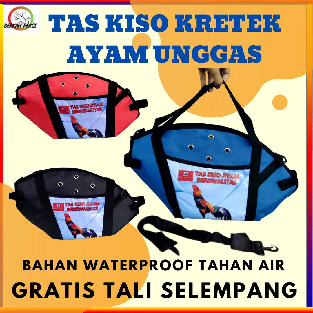 KISO KAIN TAS AYAM UKURAN BESAR AYAM PELUNG AYAM ADUAN BANGKOK