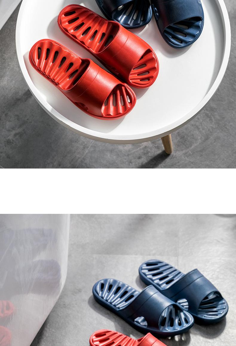 Product Introduction of Dép Đi Trong Nhà Phòng Tắm, Phong Cách Cặp Đôi, Mặc Mùa Hè, Chống Trượt, Chống Mài Mòn, Chất Liệu Eva, Thích Hợp Cho Nam Và Nữ, Thiết Kế Rò Rỉ, Sử Dụng Tại Nhà Slipper DéP Đồng Đế Bằng 20