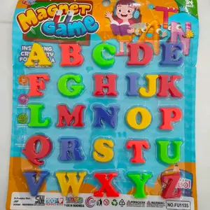 mainan huruf magnet anak