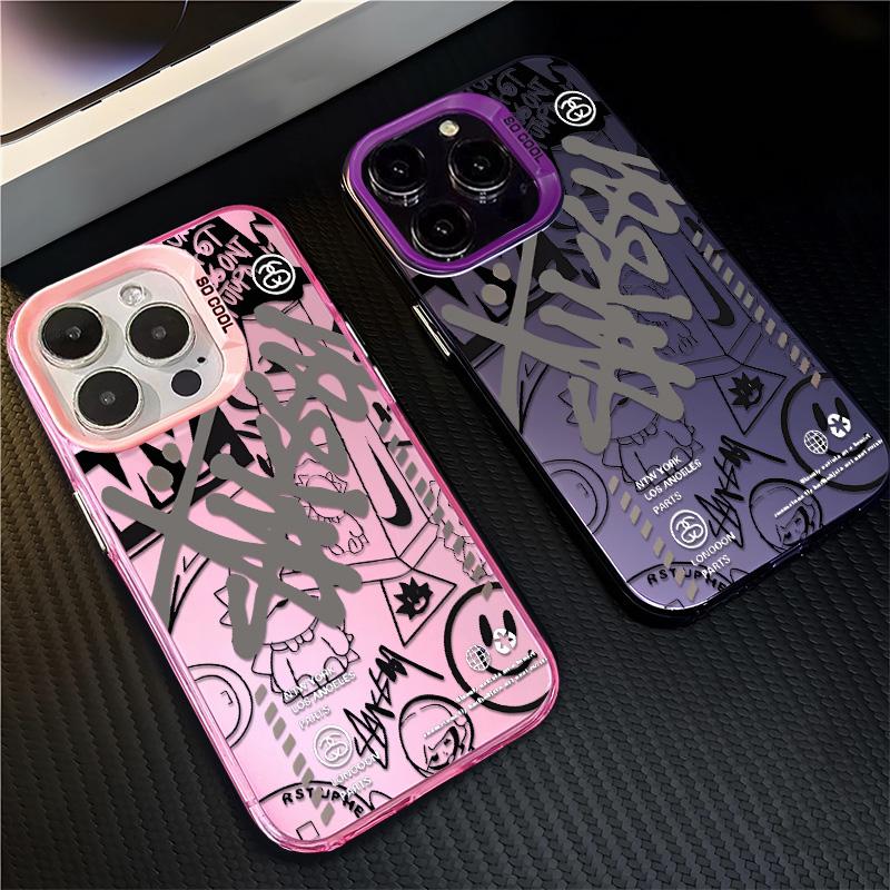 Product Introduction of Ốp Thông Minh, Họa Tiết Tiếng Anh Mặt Cười Graffiti, Thích Hợp Cho IPhone X, XS, XR, Xs Max, 14, 15, 13, 16, 11, 12ProMax, 7, 8plus, SE2020, Ốp Cứng, Bảo Vệ Siêu Chống Sốc 1